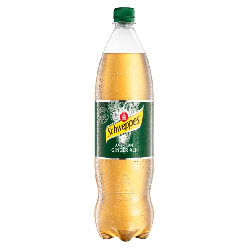 Schweppes Ginger Ale 1,25l (inkl. 0,25€ Pfand)