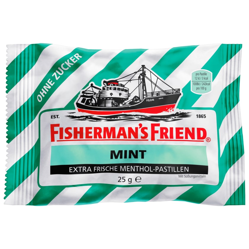 Fisherman's Friend Mint ohne Zucker 25g